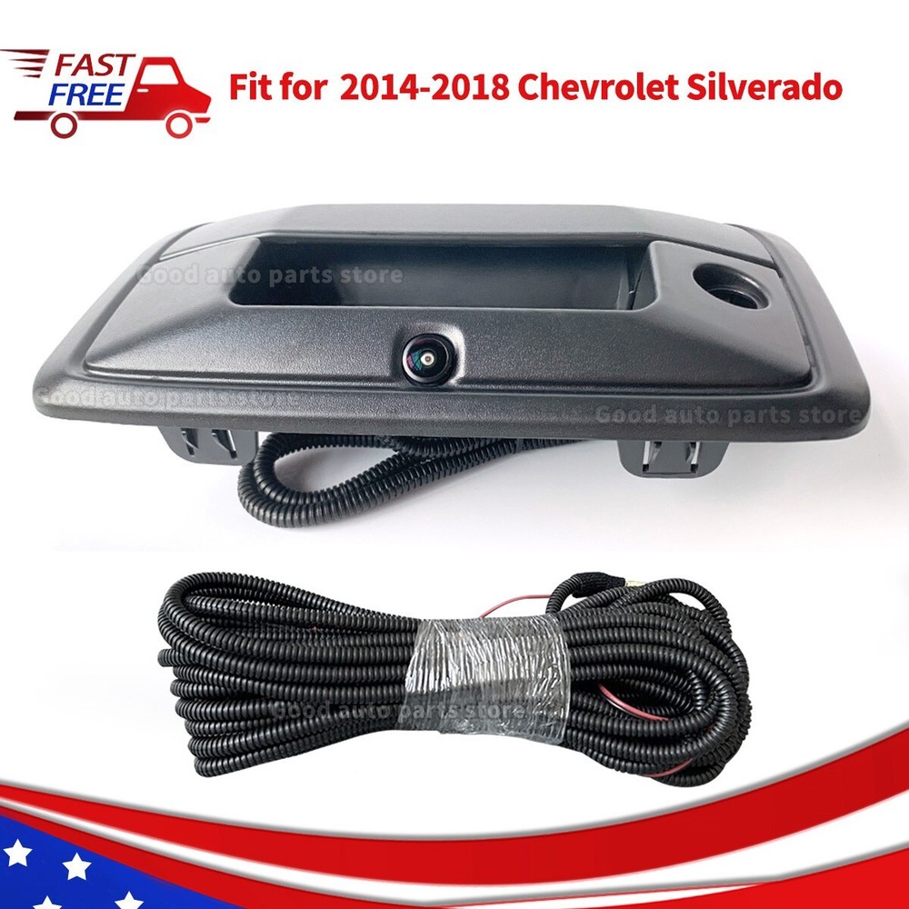 NEW Tailgate Handle Reverse parking assist camera For 2014-2018 Chevy Silverado