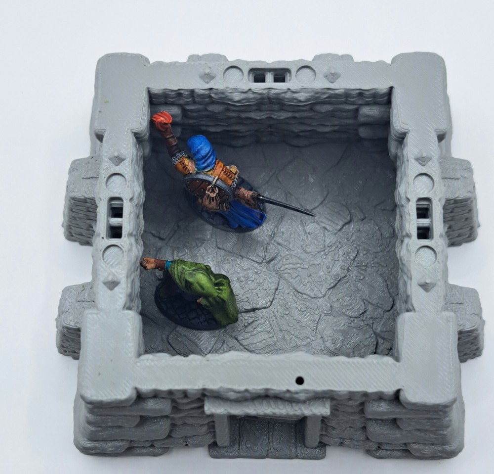 3d Printed Tabletop Terrain Wizards Tower 32mm DnD, Tabletop, RPG, Wargame