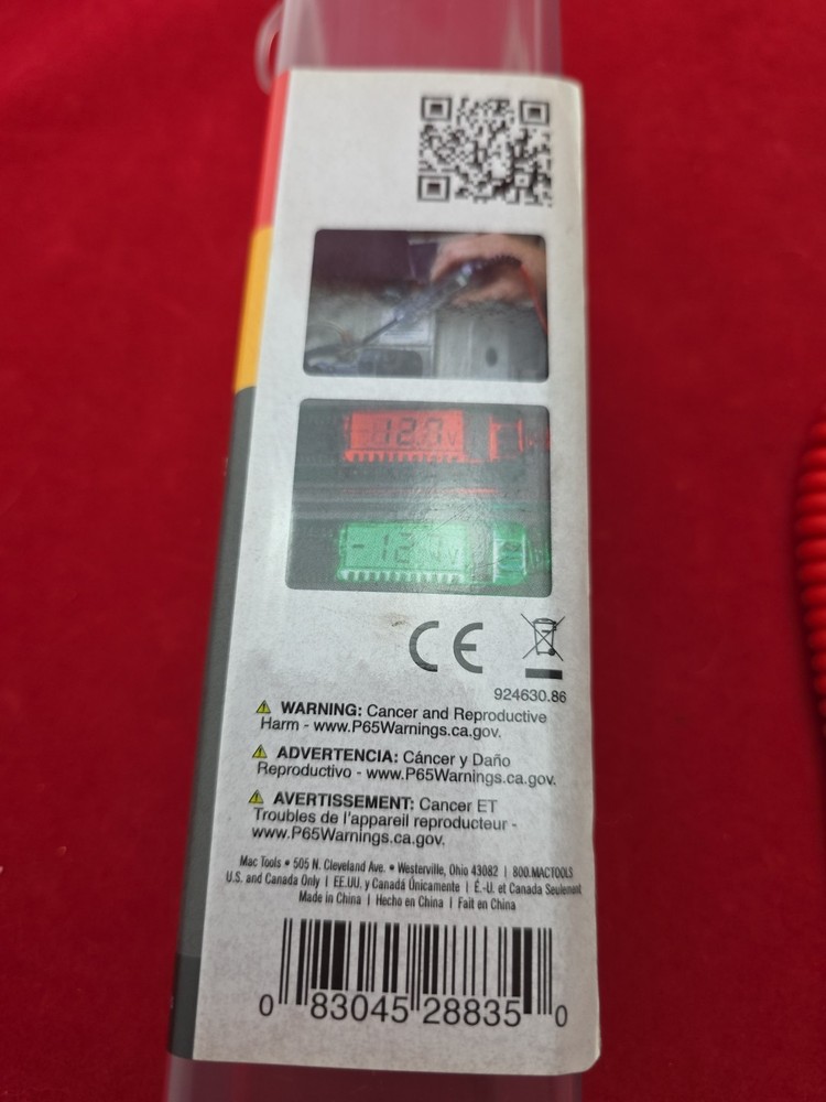 Mac Tools ET28830 Digital Circuit Tester