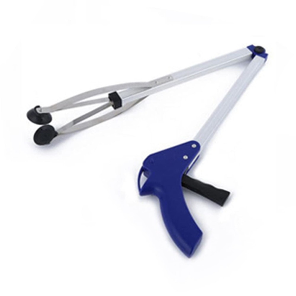 Foldable Reacher Grabber Tool,Long 32" Foldable Extender Gripper Tool, Suctio...