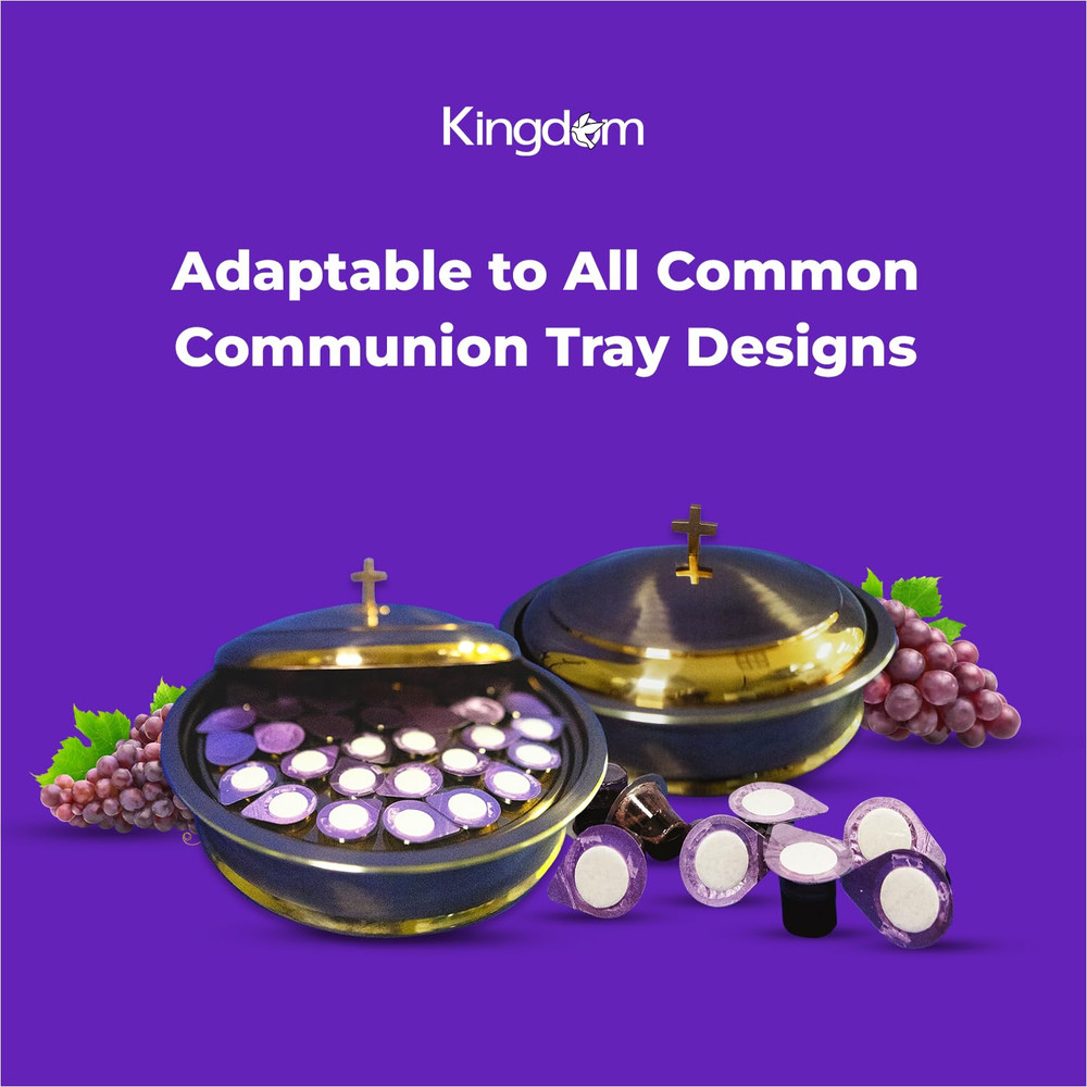 Prefilled Communion Cups with Wafers - 30 Count