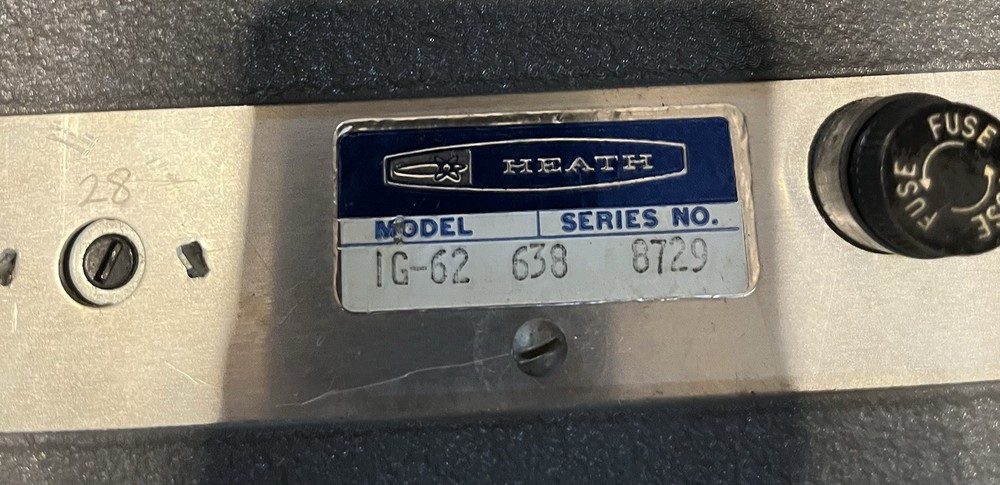 Vintage Heathkit 1G-82 Sine Square Generator