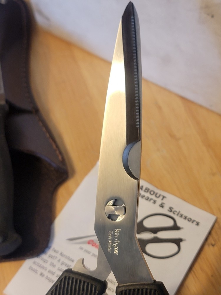 KERSHAW 1120/1017B TASKMASTER SHEARS MULTI-PURPOSE SCISSOR Combination W/holster