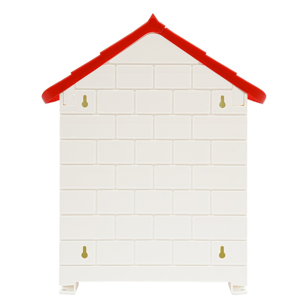 3 PCS Chicken Nesting Boxes Nesting Box with Nesting Pad for Laying Eggs Red