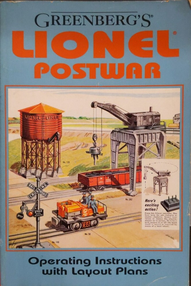 Greenberg's Lionel Postwar Operating Instructions With Layout Plans Paperback