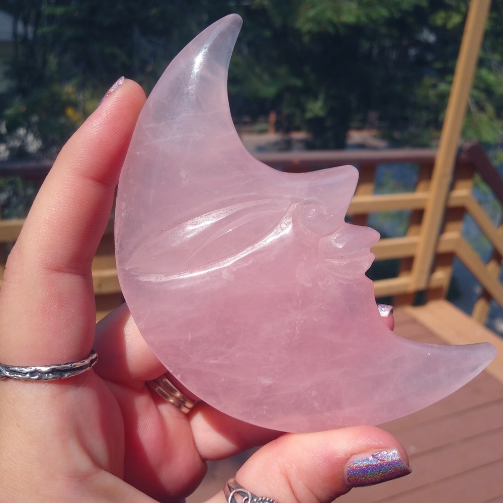 Rose Quartz Moon