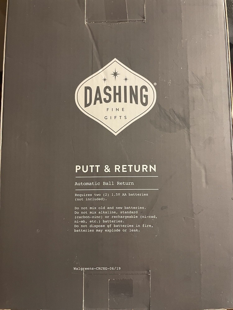 Dashing Fine Gifts Golf Putt and Return With Automatic Ball Return
