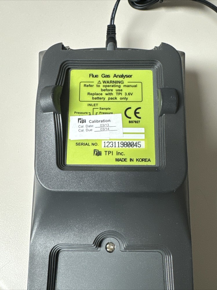 TPI 712 Combustion Efficiency Analyzer with Flue Probe