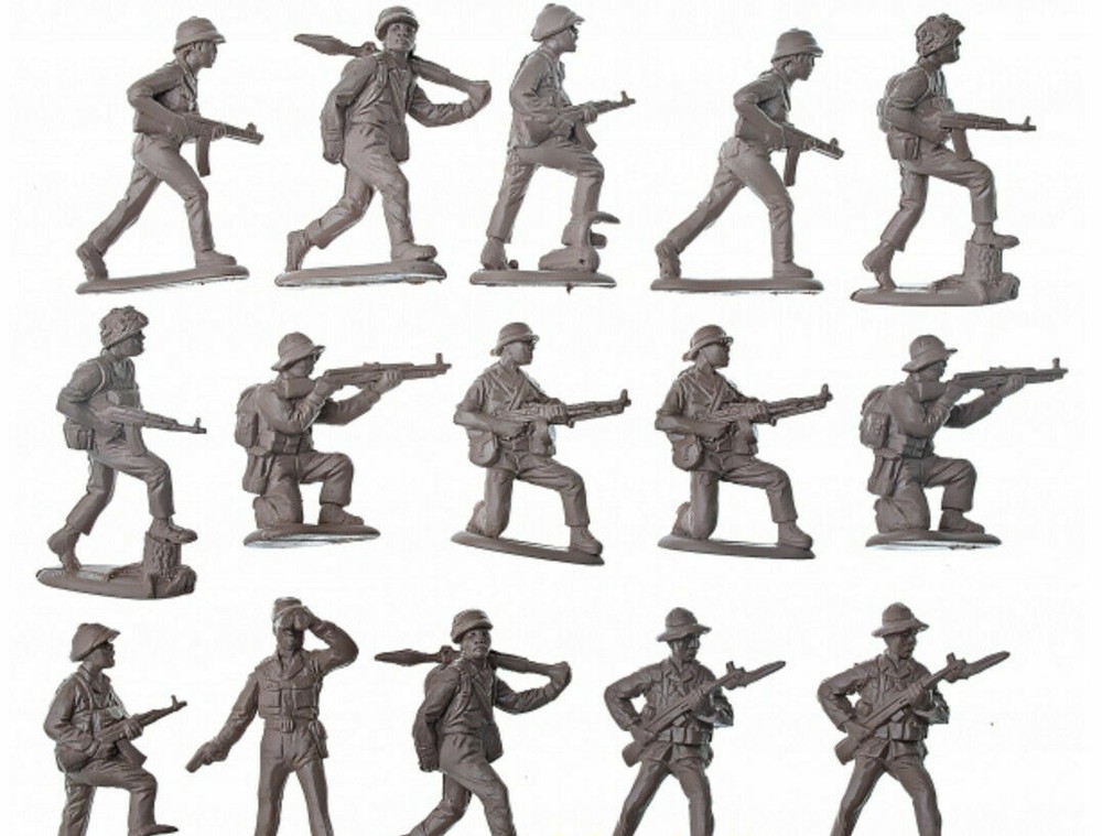 Mars Figures 32007 - 1/32 NVA (North Vietnamese Army), scale plastic model kit