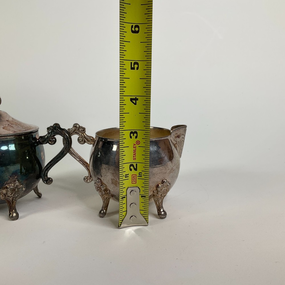 Vintage Leonard Silver Plated 5 Piece Tea Set