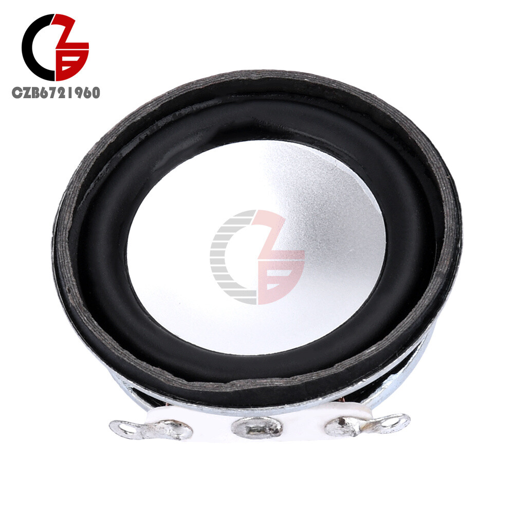 2pcs 32mm Internal Magnetic Subwoofer Mini Speaker 4Ohm Full-Range Audio Speaker