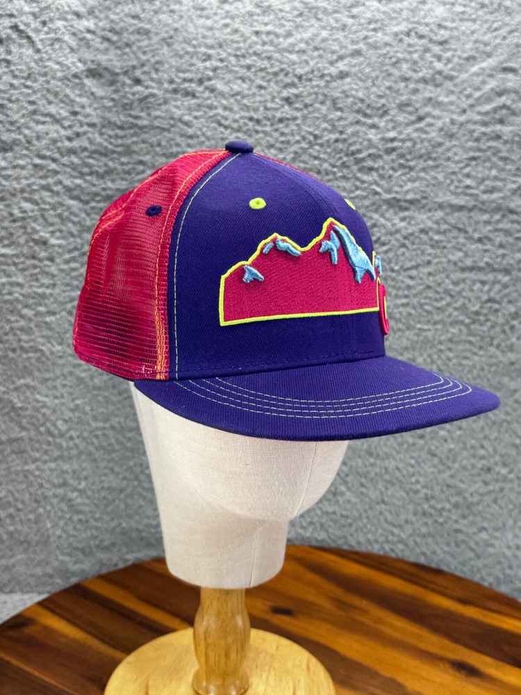Colorado Aksels Mesh Snapback Colorblock Baseball Mesh Back Hat Cap Adjustable