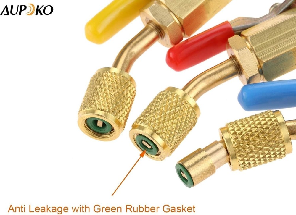 Angled Refrigerant Ball Valve 1/4