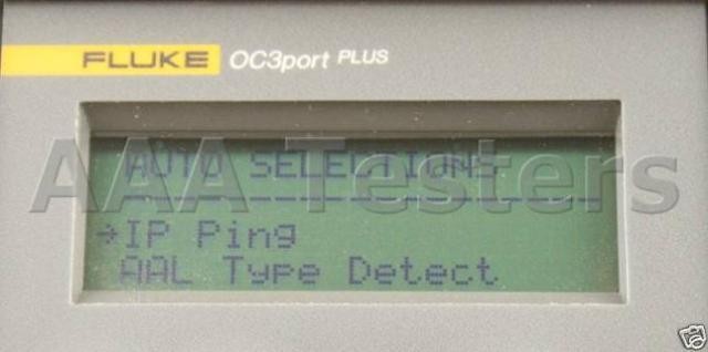 Fluke OC3port Plus ATM Analyzer OC3-P2 OC3P2 OC3 P2