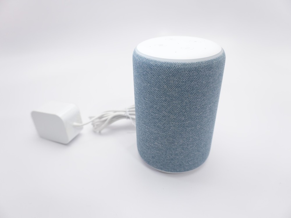 NICE! Amazon B07R1CXKN7 Echo 3rd Generation Alexa Smart Speaker - Twilight Blue