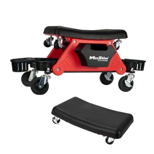 2-in-1 Modular Detailing Creeper Seat V2 | Rolling Creeper with Complete Set