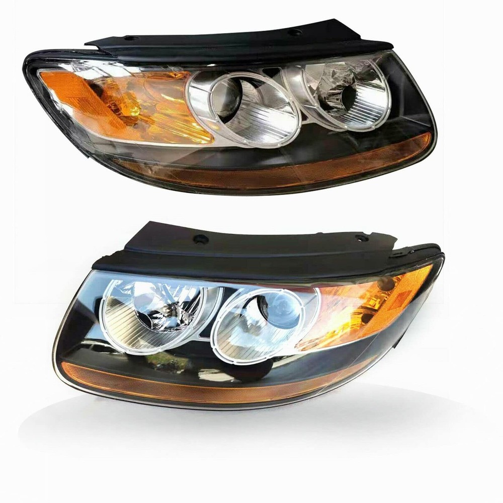 6 Pin Headlight Headlamp Assembly For Hyundai Saanta Fe 2007-2012 (left side)