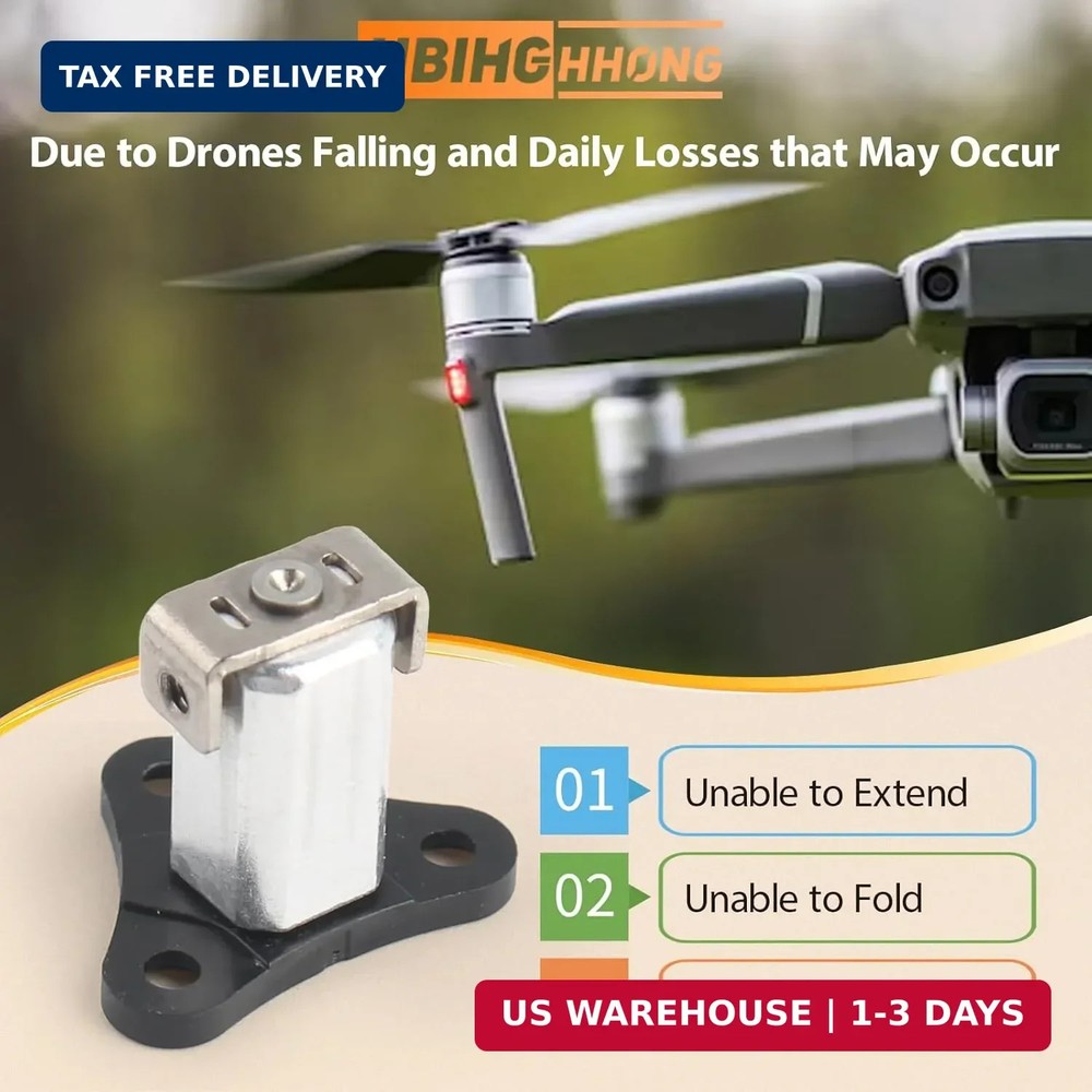 Front Arm Axis Replacement for DJI Mini 4 Pro/Mini 3 Front Arm Hinges Arm Shaft