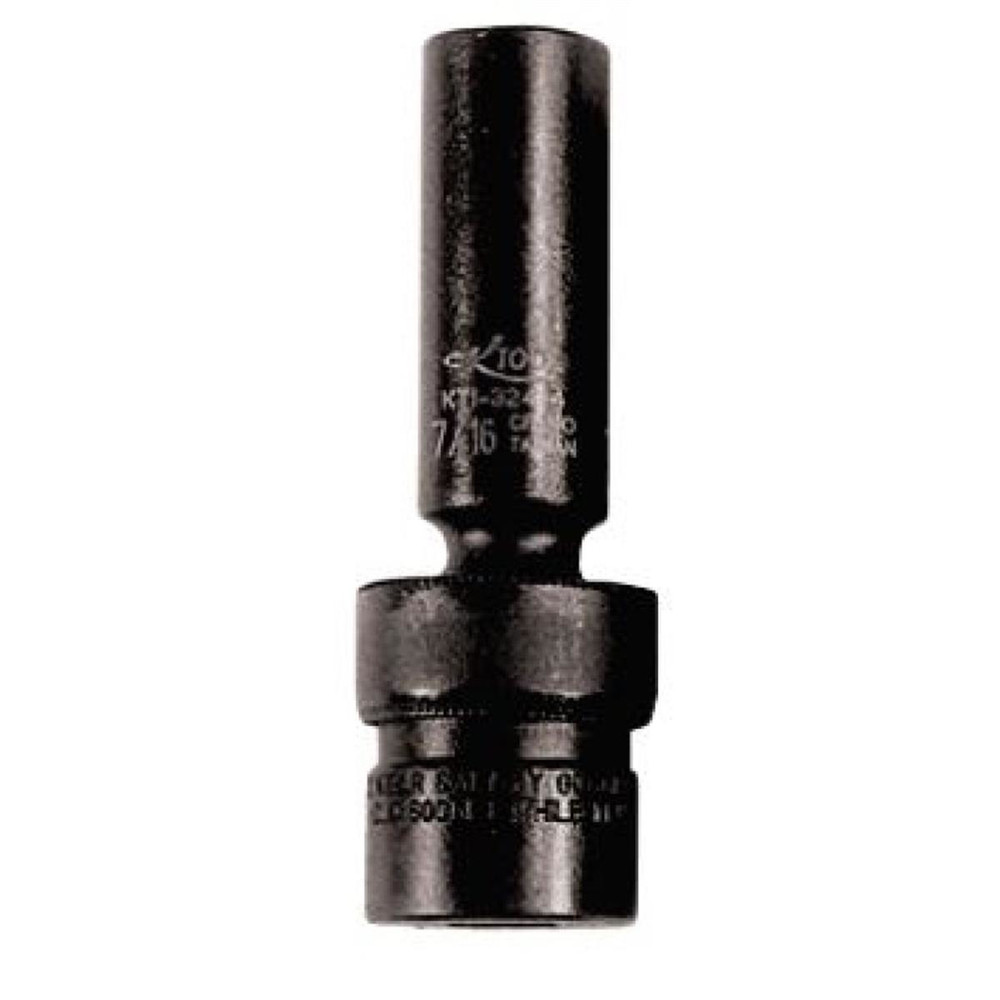 K Tool International SOC IMP FLEX 7/16" 3/8" DR DEEP 6 PT