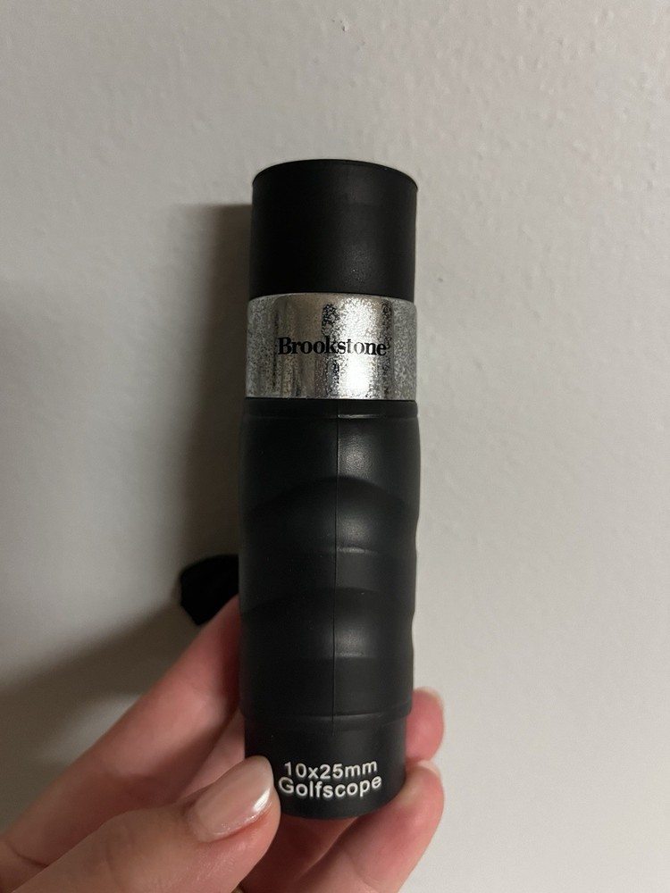 Brookstone 10 X 25MM Golf Scope  Rangefinder