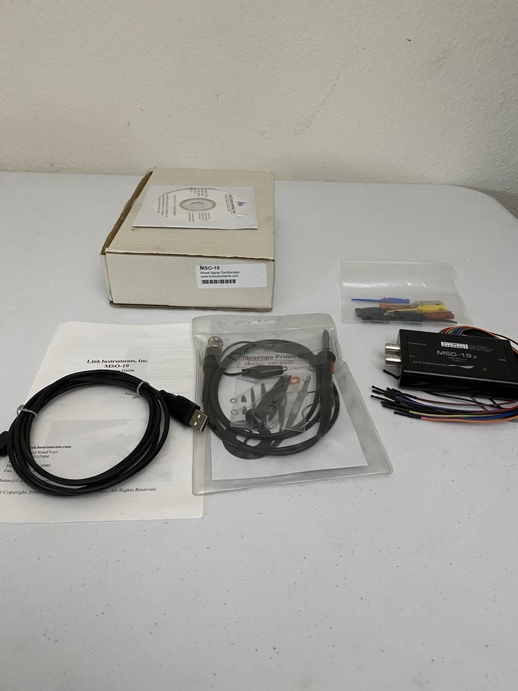 Link Instruments MSO-19 Kit Oscilloscope Logic Analyzer Pattern Generator