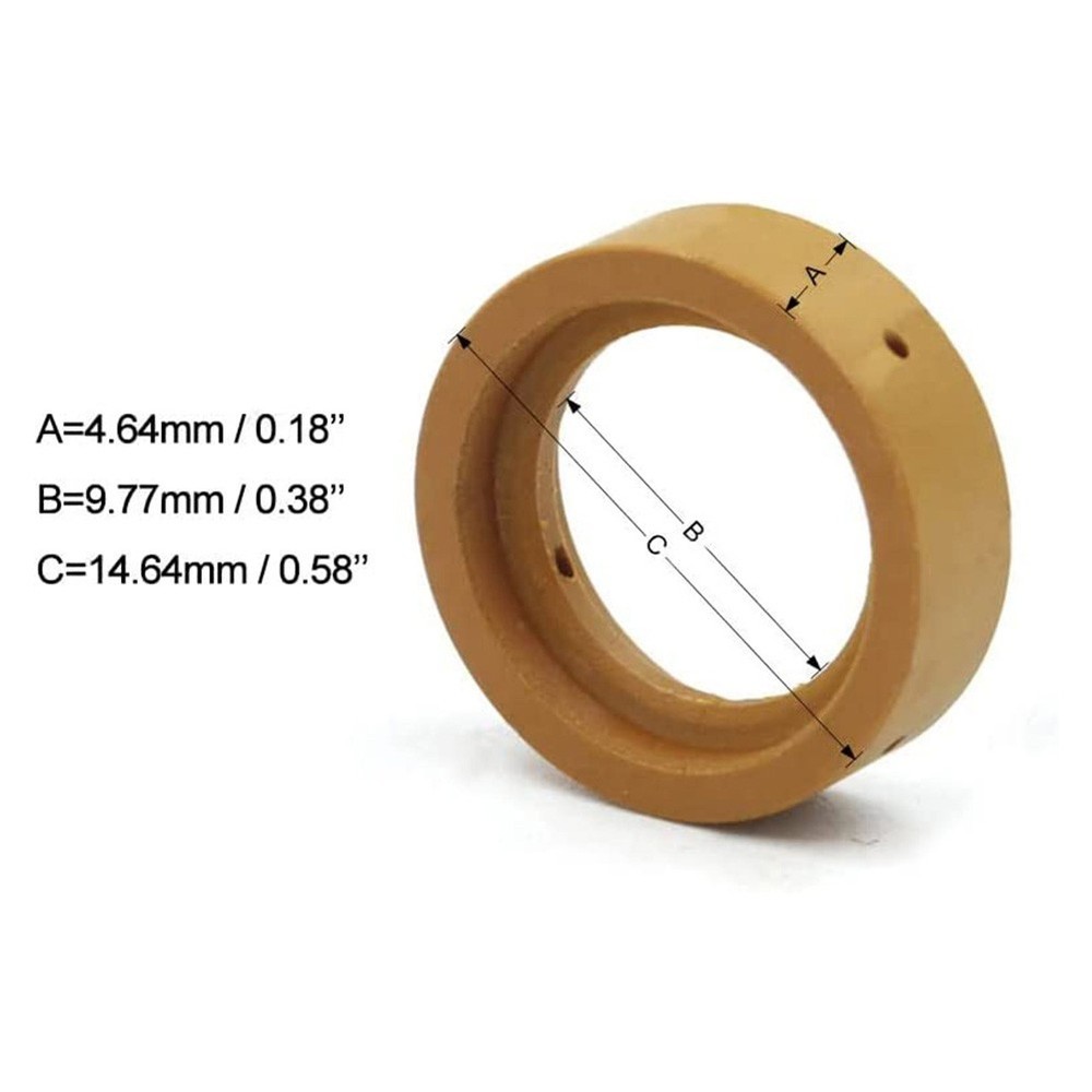 Plasma Torch Electrode PR0110 and Shield Cup PD011608 Kit for S45 Models