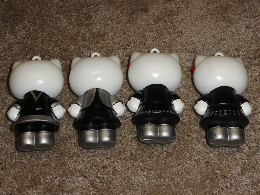 KISS HELLO KITTY Set Plastic Dated 1976 SANIRO in EX Condition