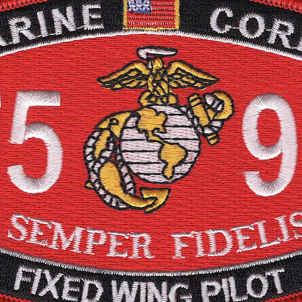 7598 Fixed Wing Pilot MOS Patch