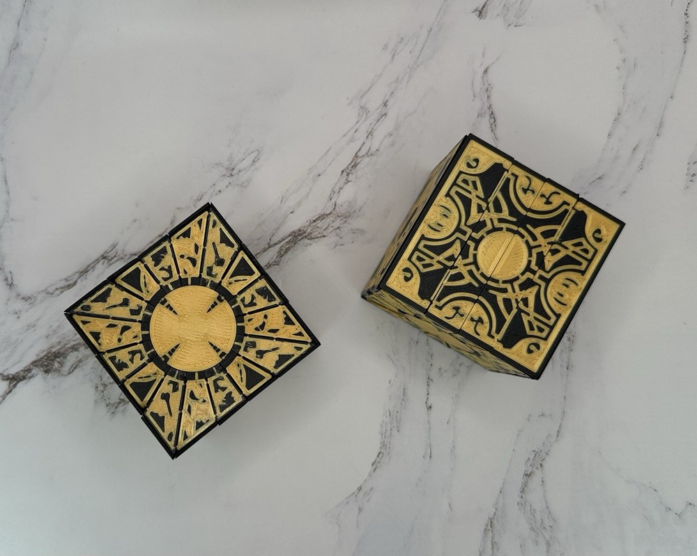 Hellraiser Lament Configuration Cube – 2” Puzzle Box Prop Cosplay Display