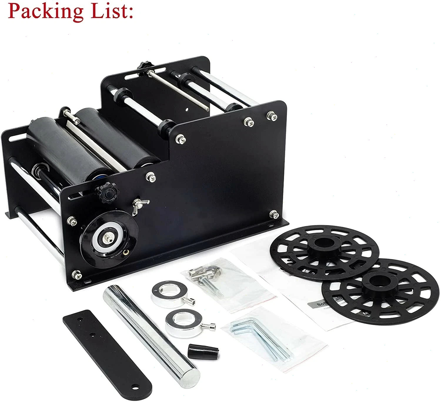 Manual Labeling Machine Round Bottle Label Applicator MT30 Label Maker Printer