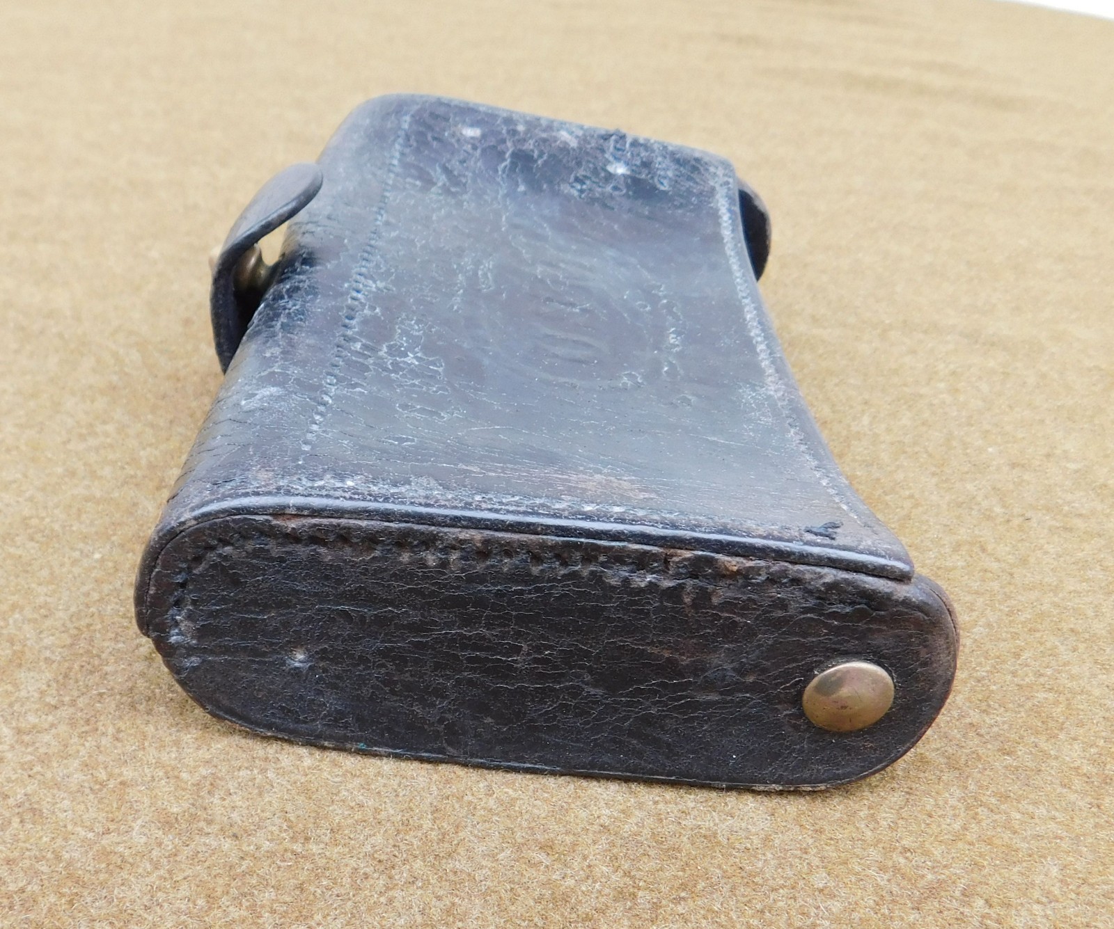 RARE ORIGINAL INDIAN WARS USM U.S. MARINE CORPS M1874 MCKEEVER CARTRIDGE BOX