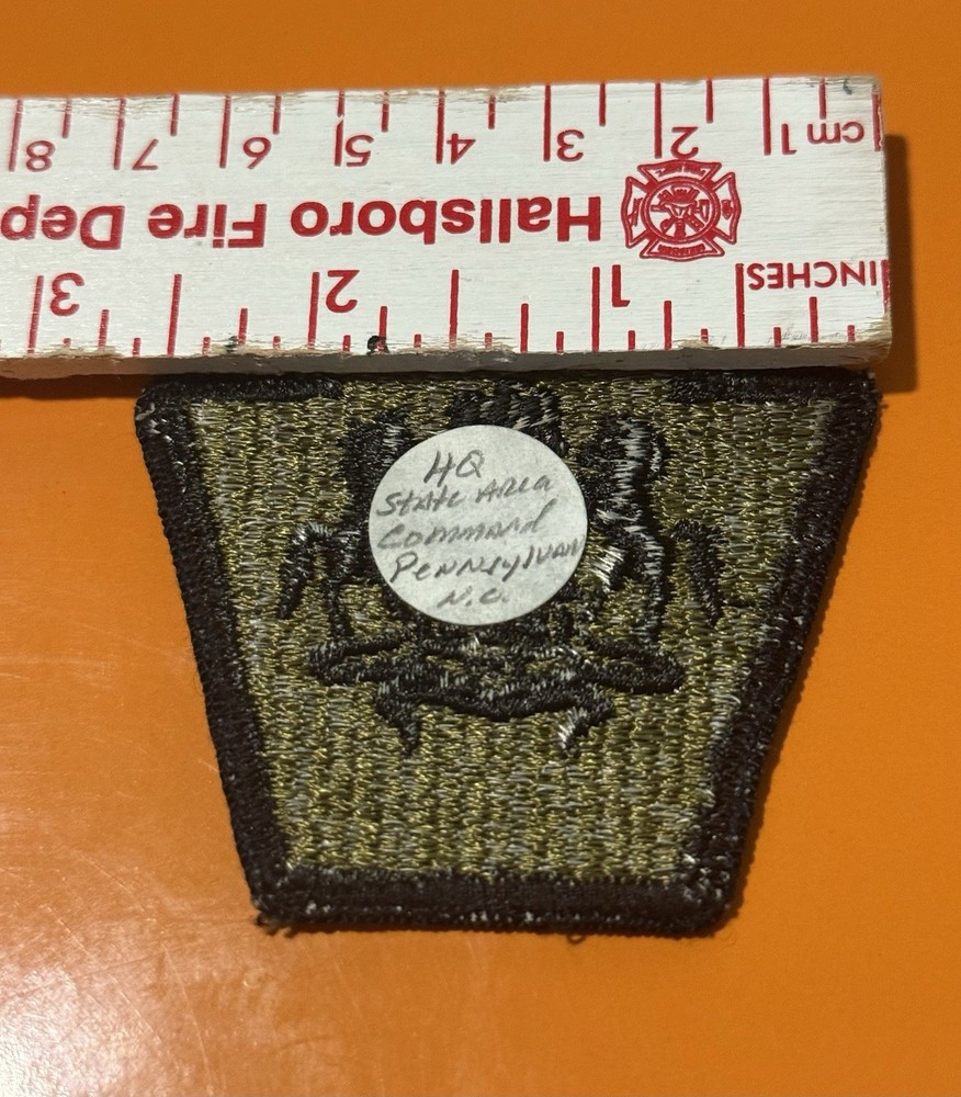 Army Patch: Pennsylvania National Guard Headquarters...020