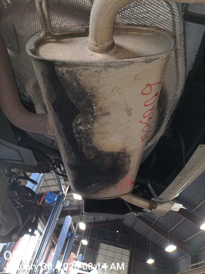 LEFT EXHAUST MUFFLER ONLY OEM 2019 FORD ESCAPE