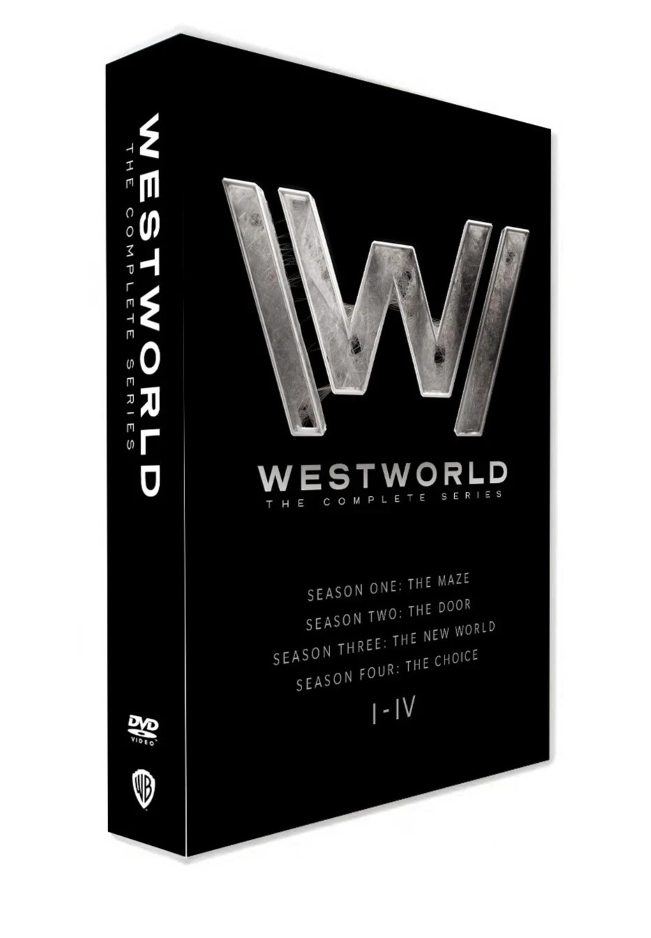 Westworld: the Complete Series Season 1-4 (DVD 12-Disc Box Set) new