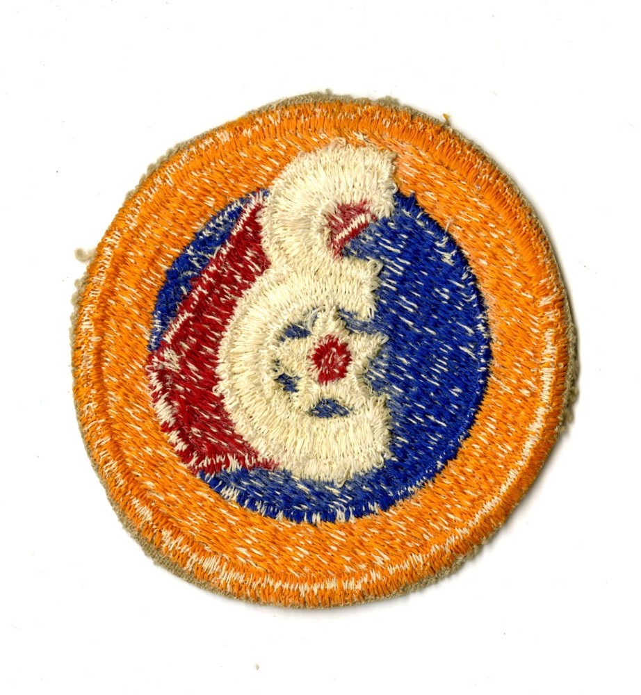 3rd Air Force Patch White Back WWII Vintage Florida Antisubmarine