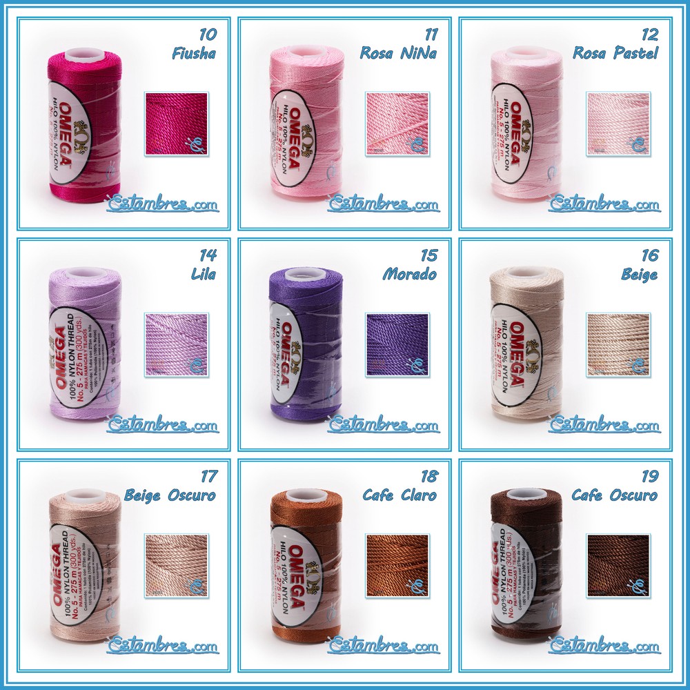 NYLON NO.5 by Omega - Strong 100% Nylon String Cord