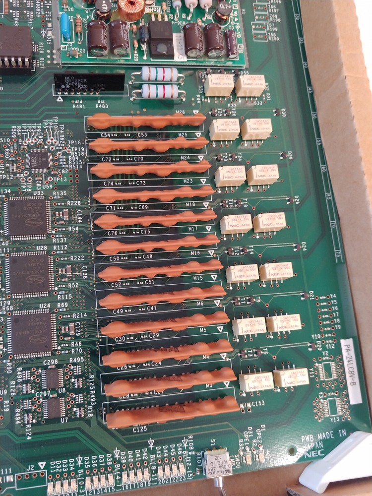 NEC SPA-24LCBVB-A PA-24LCBV-B 24-Line Analog Interface Card