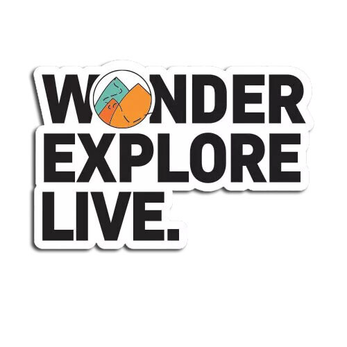 Wonder Explore Live Sticker Decal