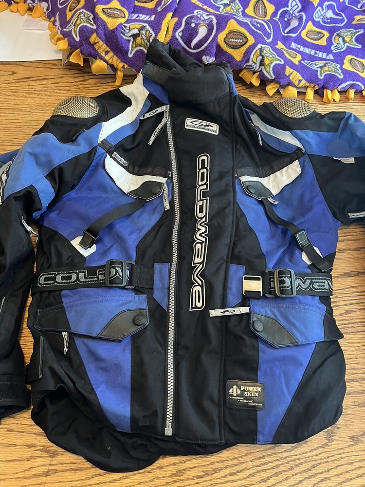 Coldwave Jacket M PowerSkin Waterproof Snowmobile Protective Shoulders Elbows
