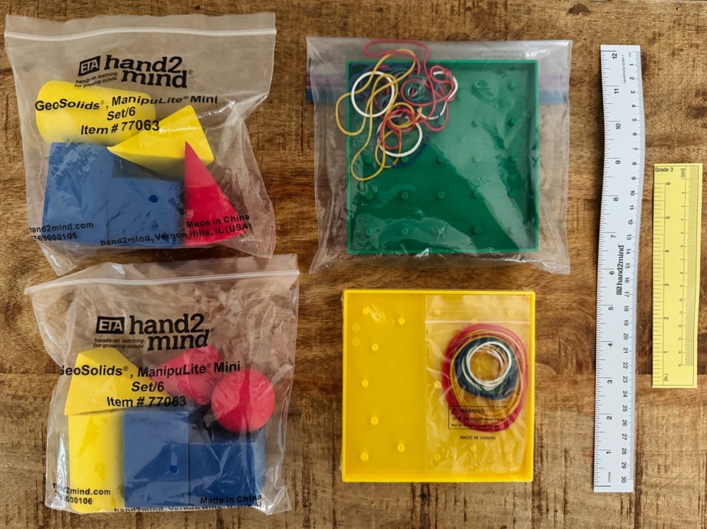 Hand2Mind Third Grade Math Manipulatives Tool Set