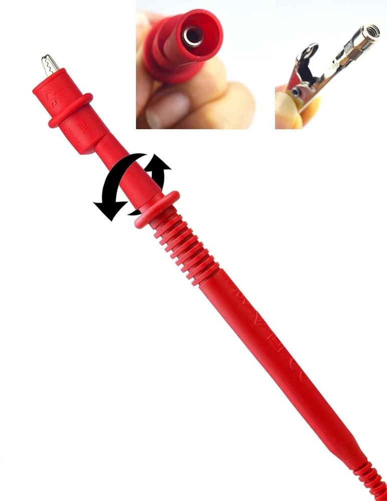 Test Lead Kit with Probes and Alligator Clips