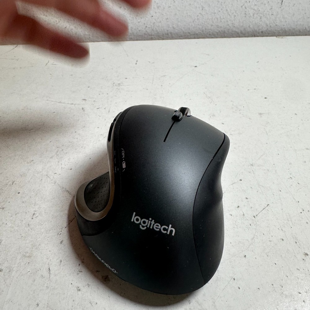 Logitech Performance MX M-R0007 Black Portable Ergonomic USB Wireless Mouse