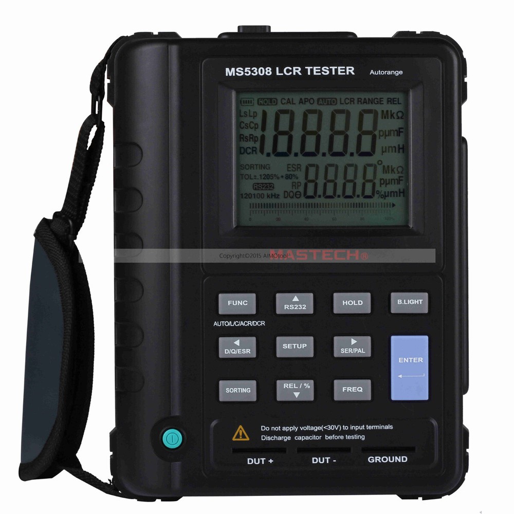 Mastech MS5308 LCR Meter Handheld Auto Range LCR Meter POST BY DHL