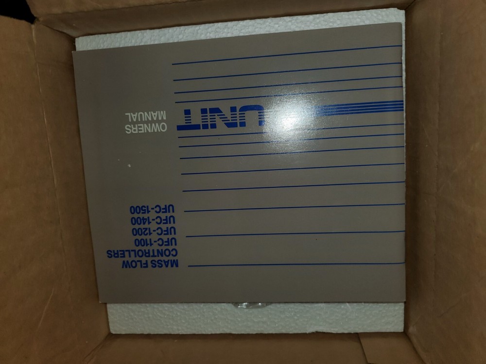 (New) UFC-1100 Unit Instruments Nitrogen Gas, 20 SCCM, Mass Flow Controller