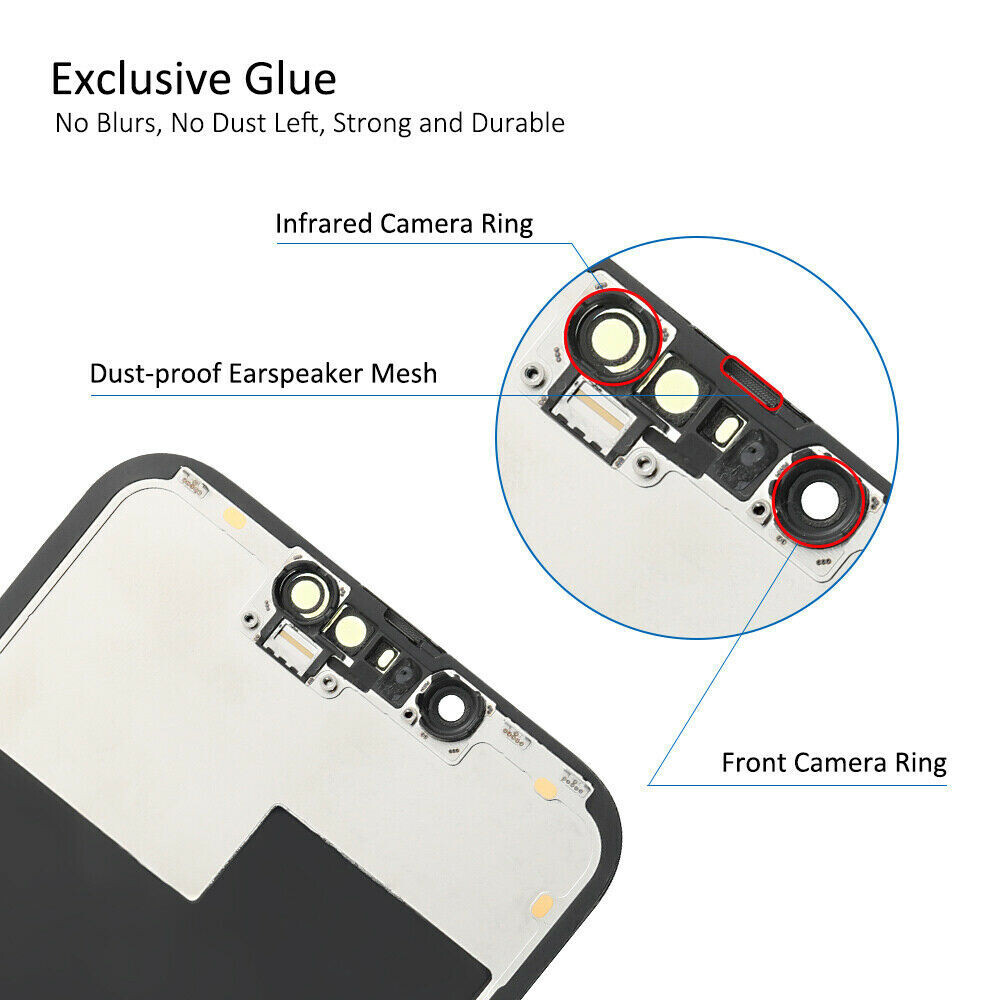 Incell LCD Touch Screen Digitizer Display Assembly Replacement For iPhone 13 6.1