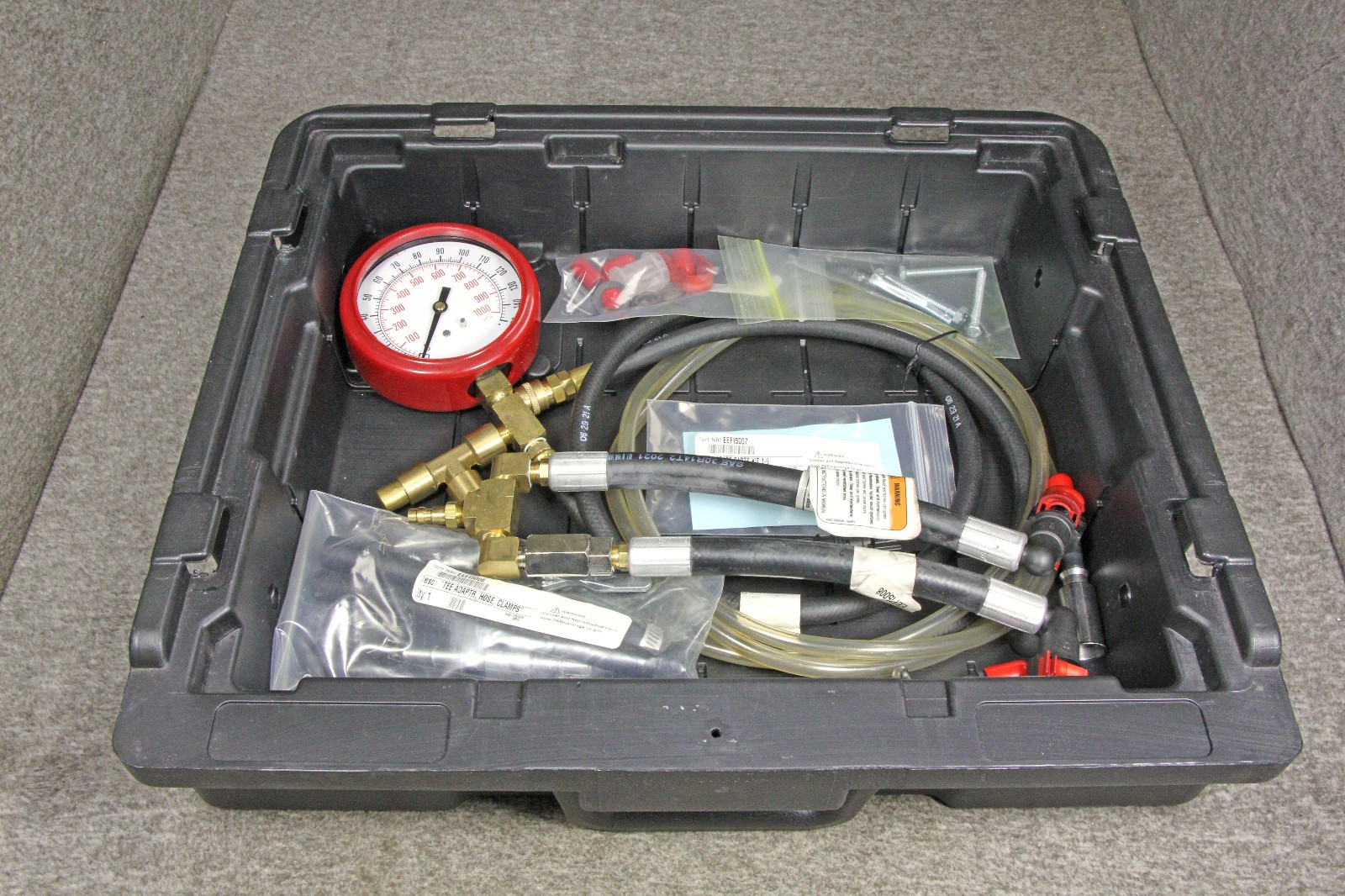 Snap on EEFI500A Master Fuel Injection Pressure Gauge Set