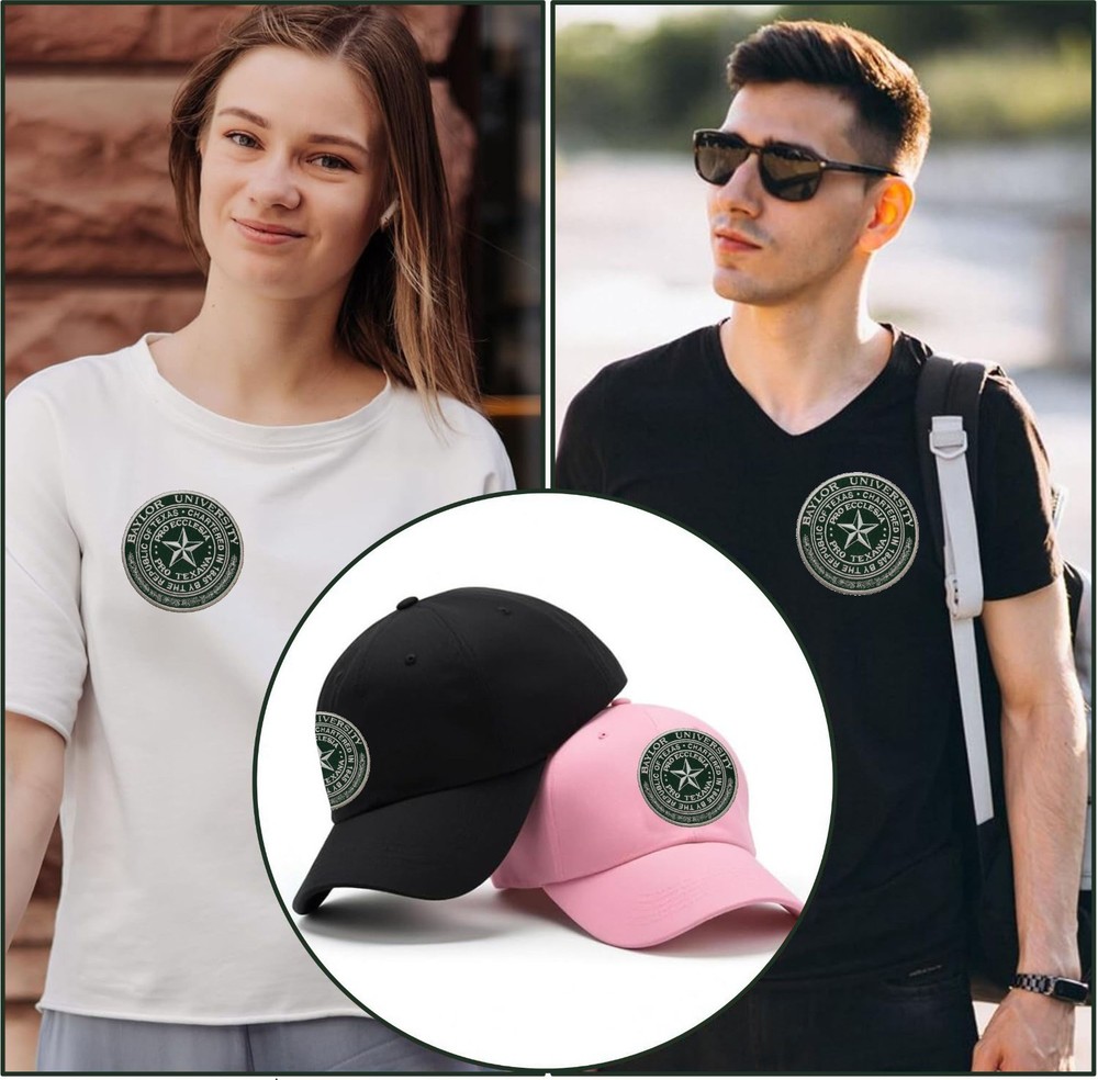 Baylor University Logo Iron On Patch - Sew Patch - Embroidered Patch