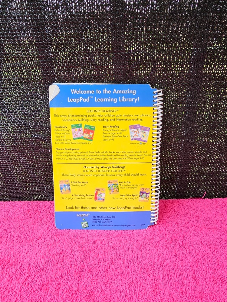 Leapfrog Leappad Quantum Pad Leap Into Learning Game Book