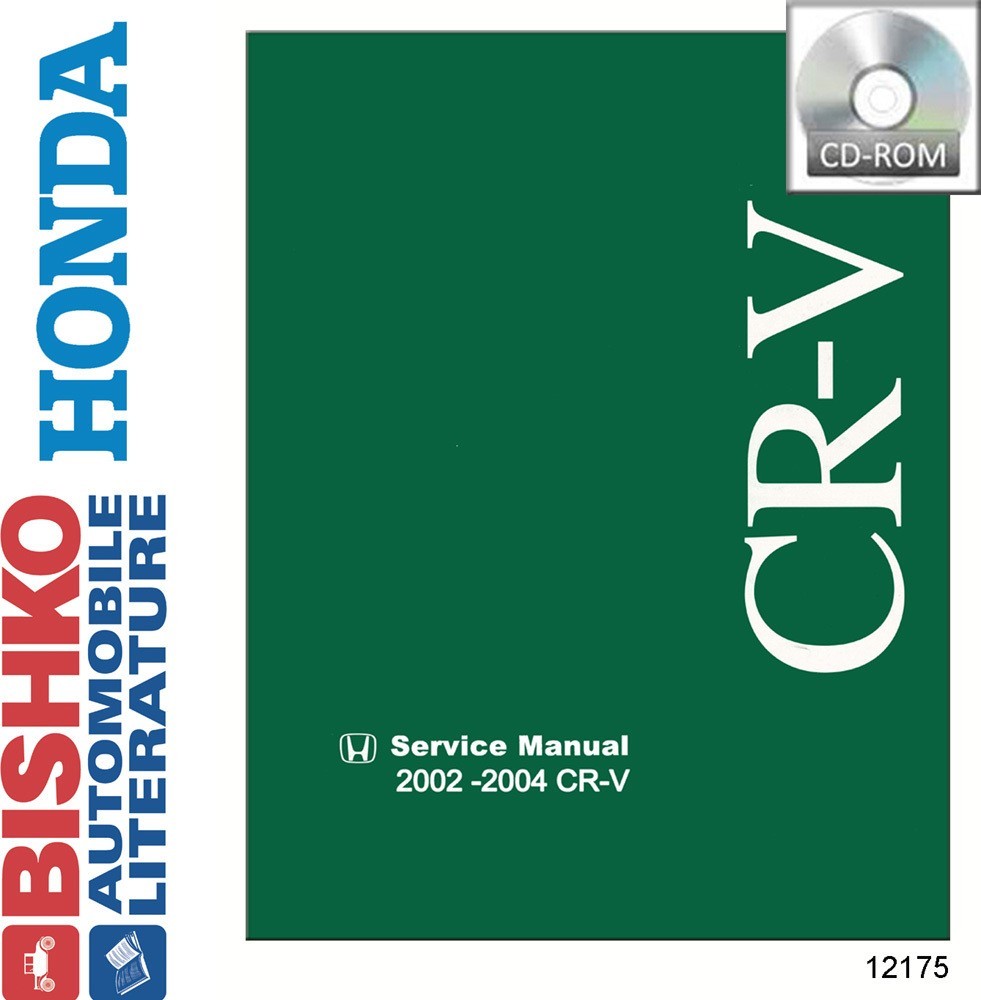 2002-2004 Honda CR-V Factory Shop Service Manual