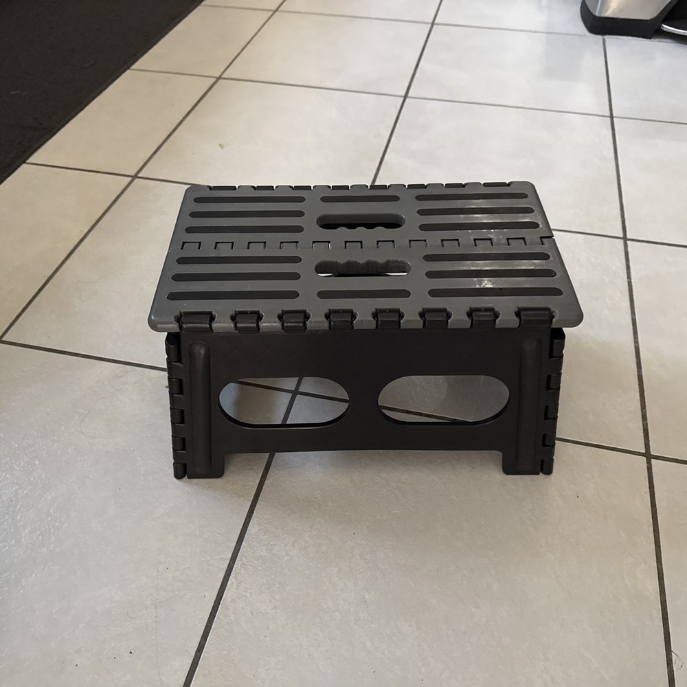 Torelli Extra Wide Folding Step Stool 300lb. Capacity 15 x 8.7 Extra Wide